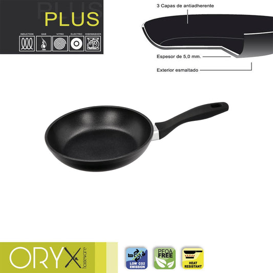 Oryx Sartén Aluminio Antiadherente Plus, Forjada, Apta Inducción, Libre Pfoa, Diámetro 20 Cm, Espesor 5 Mm._0