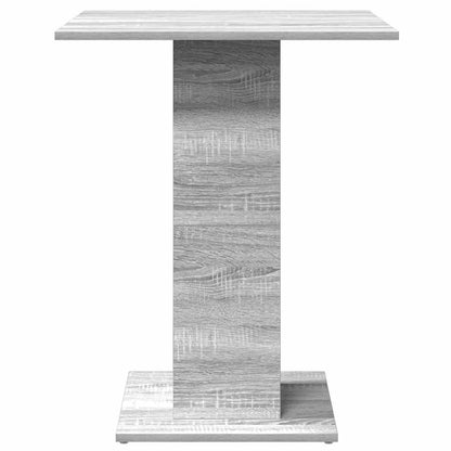 Mesa De Bistró Madera Contrachapada Gris Sonoma 60x60x75 Cm_3