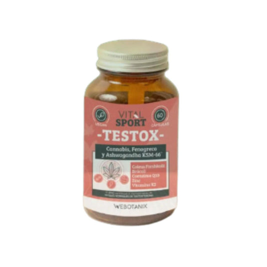 Testox 60 cápsulas VitalSport WeBotanix
