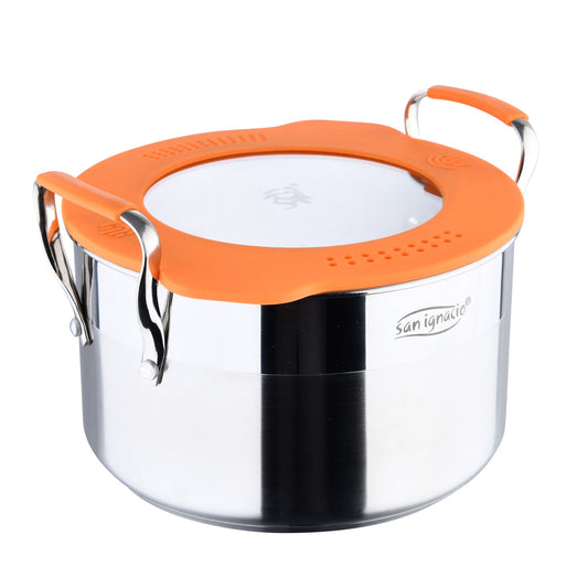 Cacerola Ø20 Cm S/s Inducción Con Tapa Compact_0