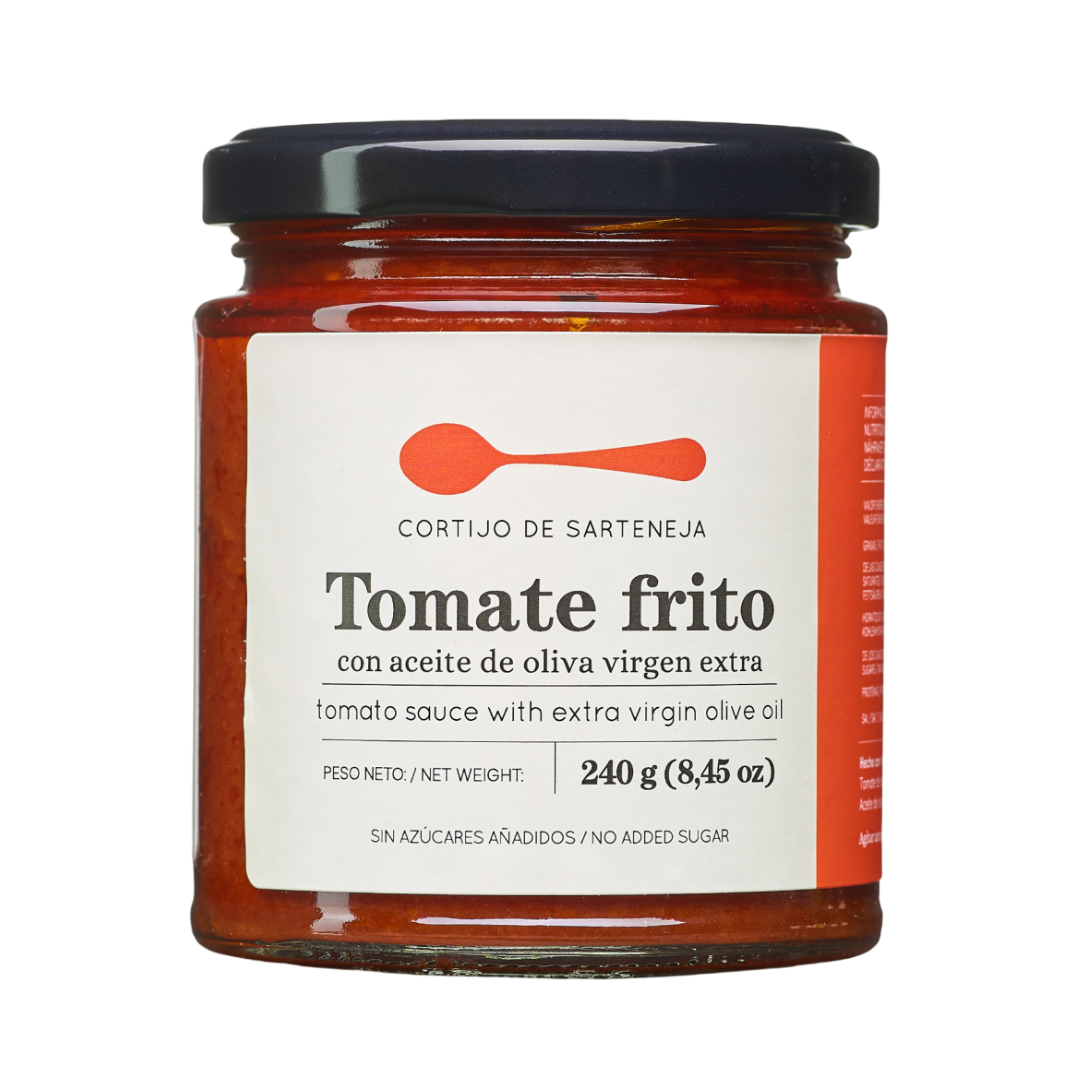 Salsa De Tomate Frito Natural Sin Azúcar Añadido 240 G 6 Unidades_0
