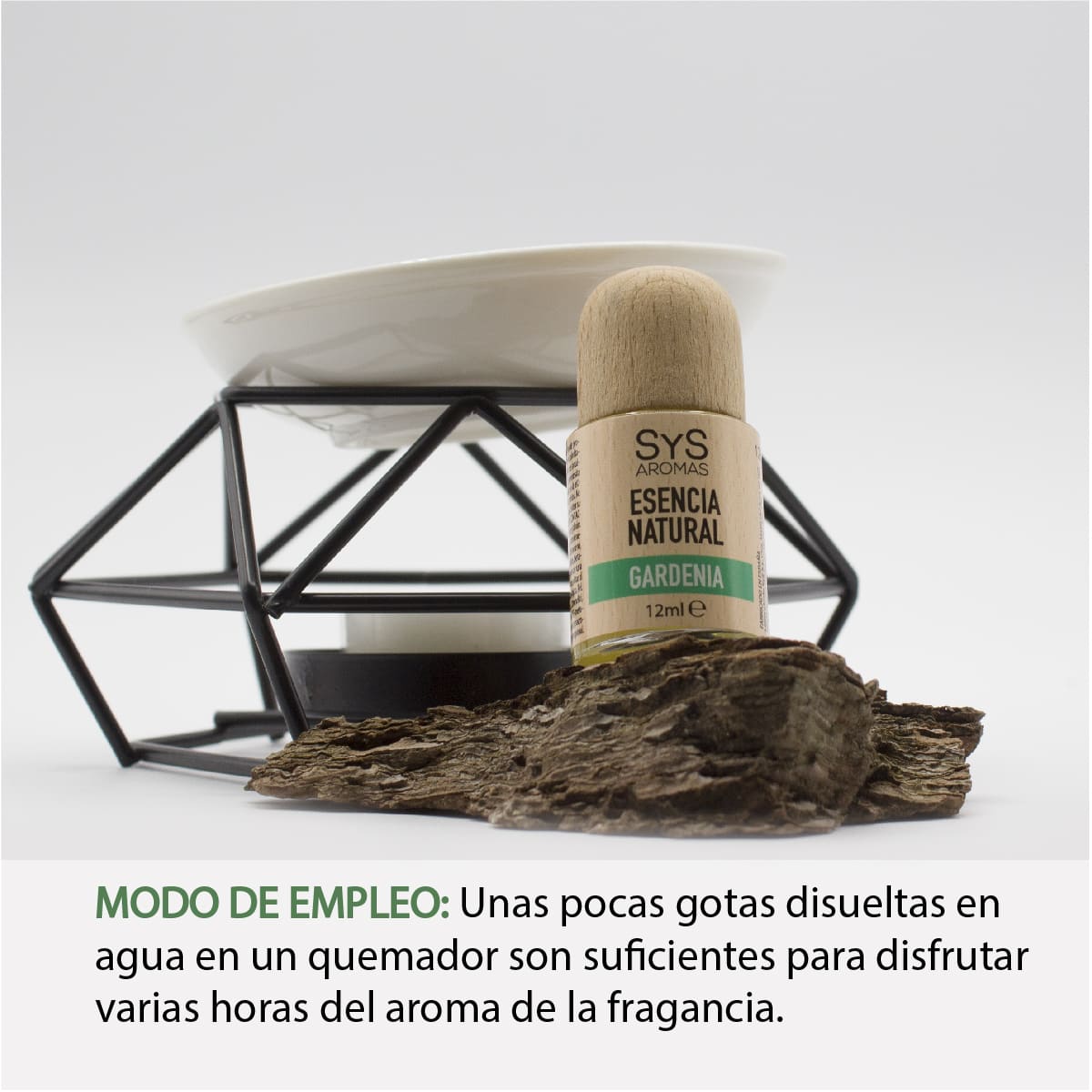 Esencia Natural Gardenia SYS Aromas 12 ml | Aroma Floral y Agreste | Para Quemadores y Humidificadores_3