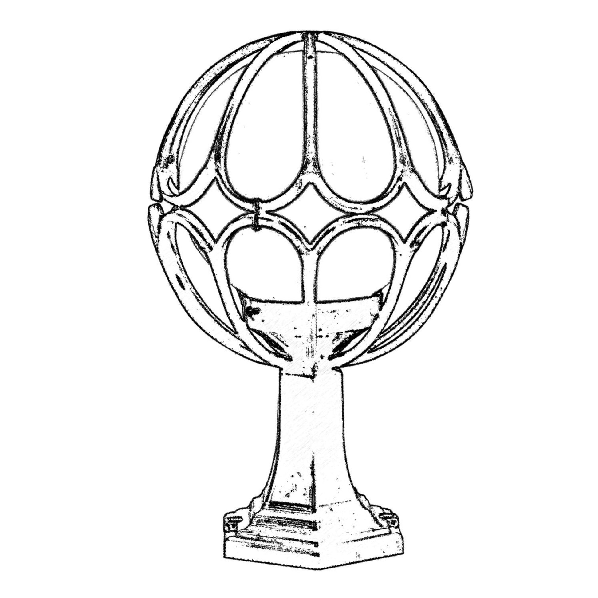 Aplique De Pared Para Exterior, Abs , Negro, 30x30x50, Casquillo E 27 Max 60 W_1