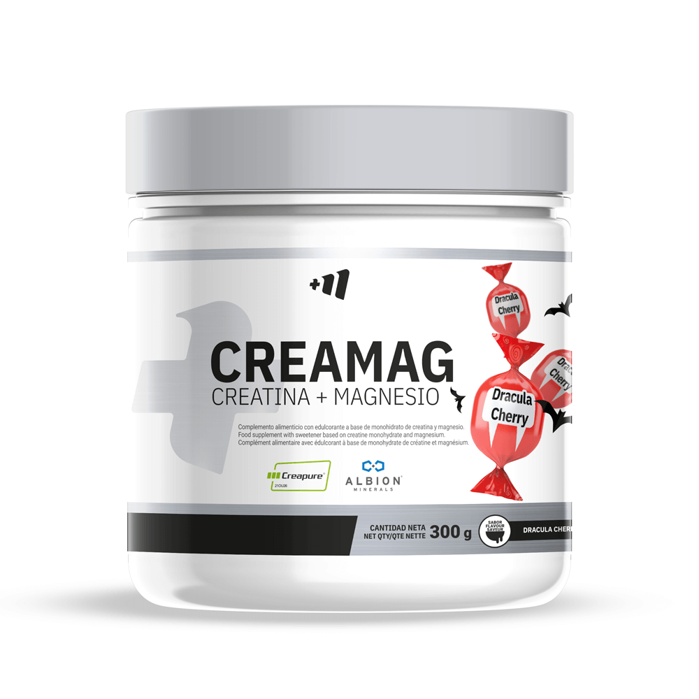 Creamag Creatina (creapure®) + Magnesio Albion® - 300g - Dracula Cherry - Descanso - Masmusculo_0