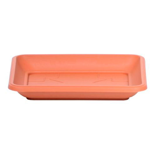 Base/plato Para Macetero Terra , Dimensiones (mm) 270x270x38, Color Terracota_0