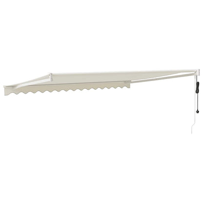 Toldo Retráctil Automático Color Crema 4x3 M_4