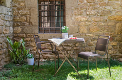Zown Silla Apilable Jardin Exterior Alma Armchair Marron_4
