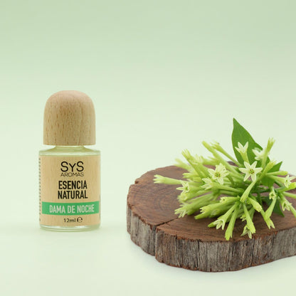 Esencia Natural Dama de Noche SYS Aromas 12 ml | Aroma Floral y Agreste | Para Quemadores y Humidificadores_1