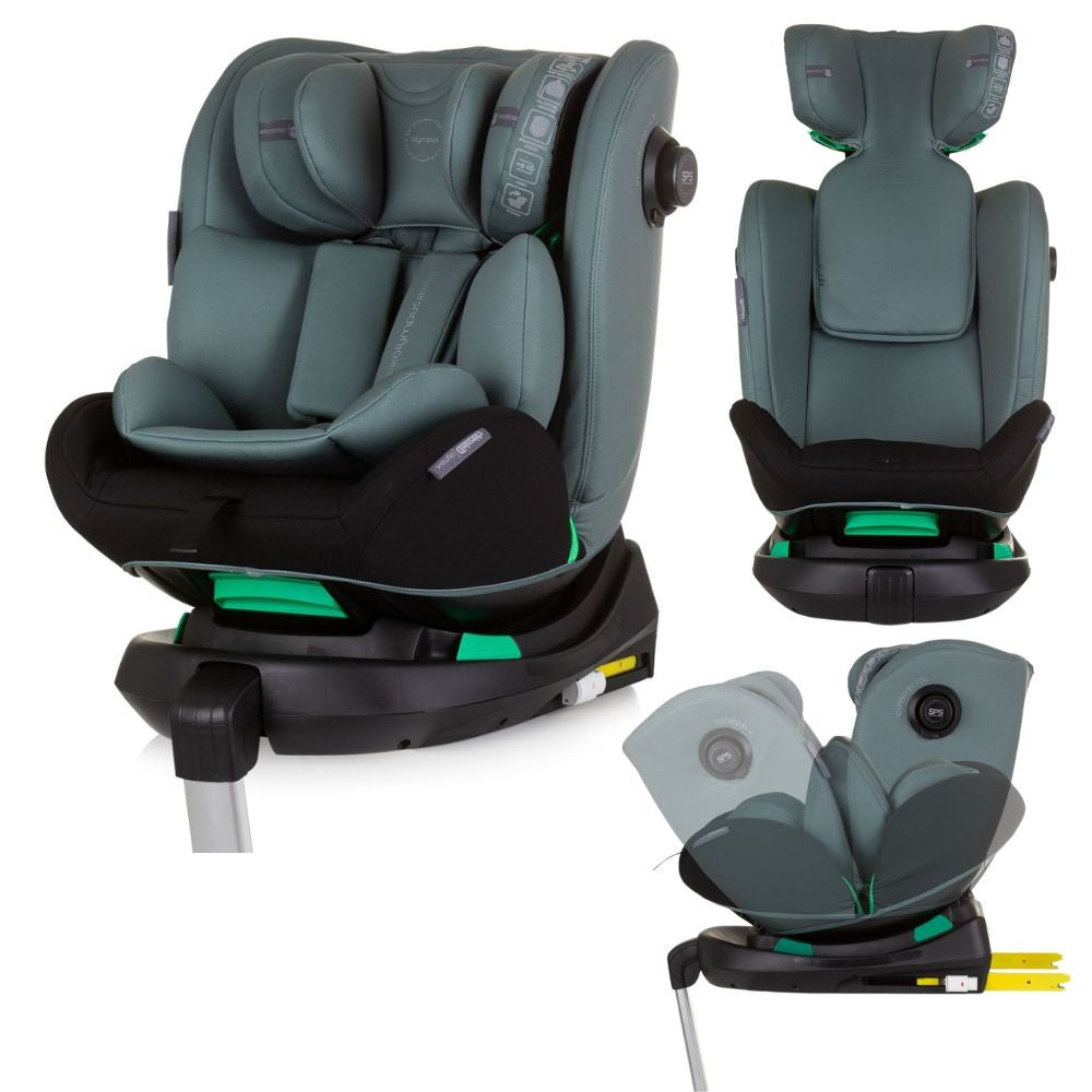 Silla De Coche Olympus 360 I-size 40-150 Cm Pastel Green_0