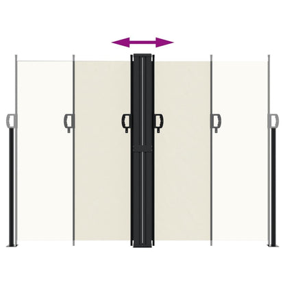 Vidaxl Toldo Lateral Retráctil Crema 180x600 Cm_4
