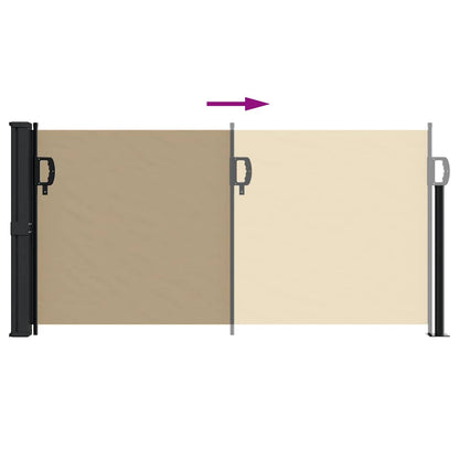 Vidaxl Toldo Lateral Retráctil Beige 100x300 Cm_4