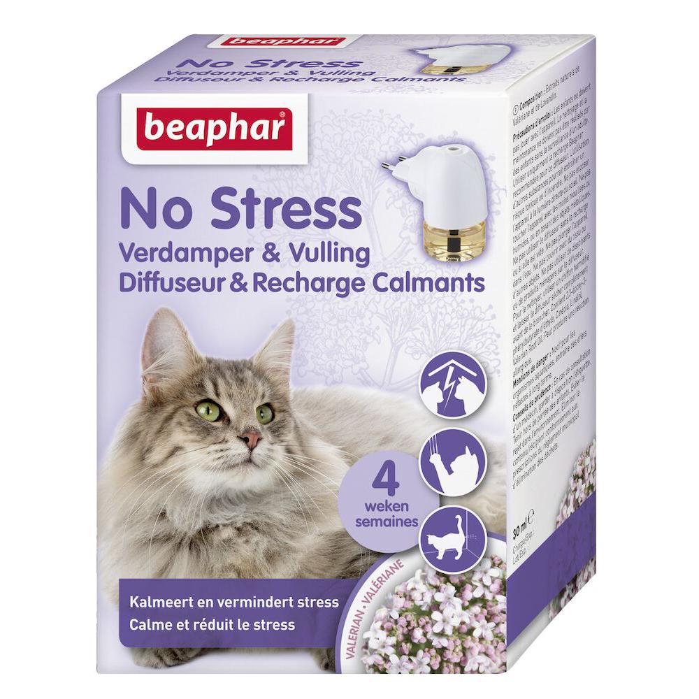 No Stress Gato Pack difusor y recambio No Stress Gato Beaphar 30 ml