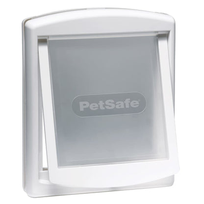 Petsafe Puerta Mascotas 2 Posiciones 740 Mediana 26,7x22,8 Blanca 5020_0