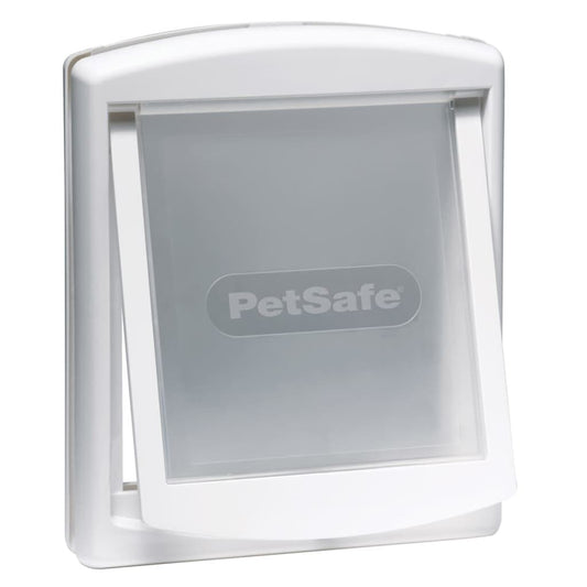 Petsafe Puerta Mascotas 2 Posiciones 740 Mediana 26,7x22,8 Blanca 5020_0