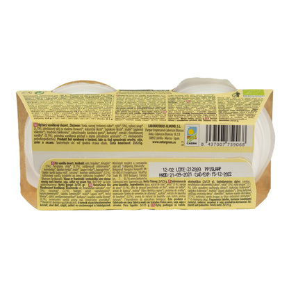 Postre de Arroz Vainilla NaturGreen, 2 X 125 g
