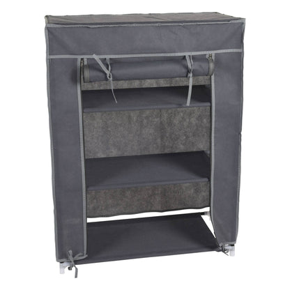 Well Home Caja De Almacenaje En Poliéster Color Gris 60x30x80cm