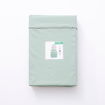 Set 3pzs Sabana Individual: Sabana Plana(160x280cm C/ Dobladillo Simple 5cm) + Sabana Bajera (90x200+40cm Flap) + 1 Funda De Almohada (50x85) 100% Al