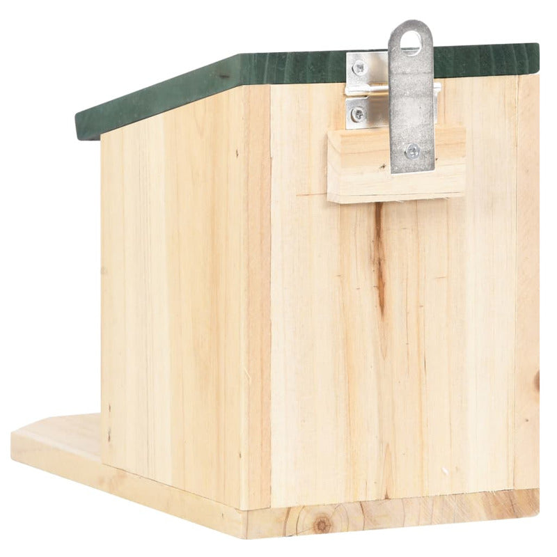 Vidaxl Casas De Ardilla 4 Unidades Madera De Abeto_5