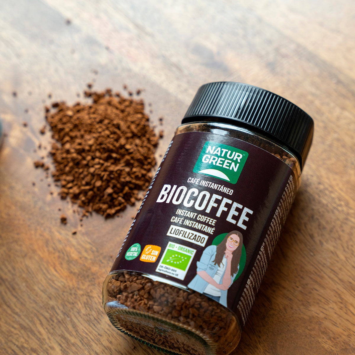 Biocofee Café Soluble Ecológico Naturgreen 100 g