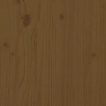 Aparador De Madera Maciza De Pino Marrón Miel 70x35x80 Cm / Vetonek_3