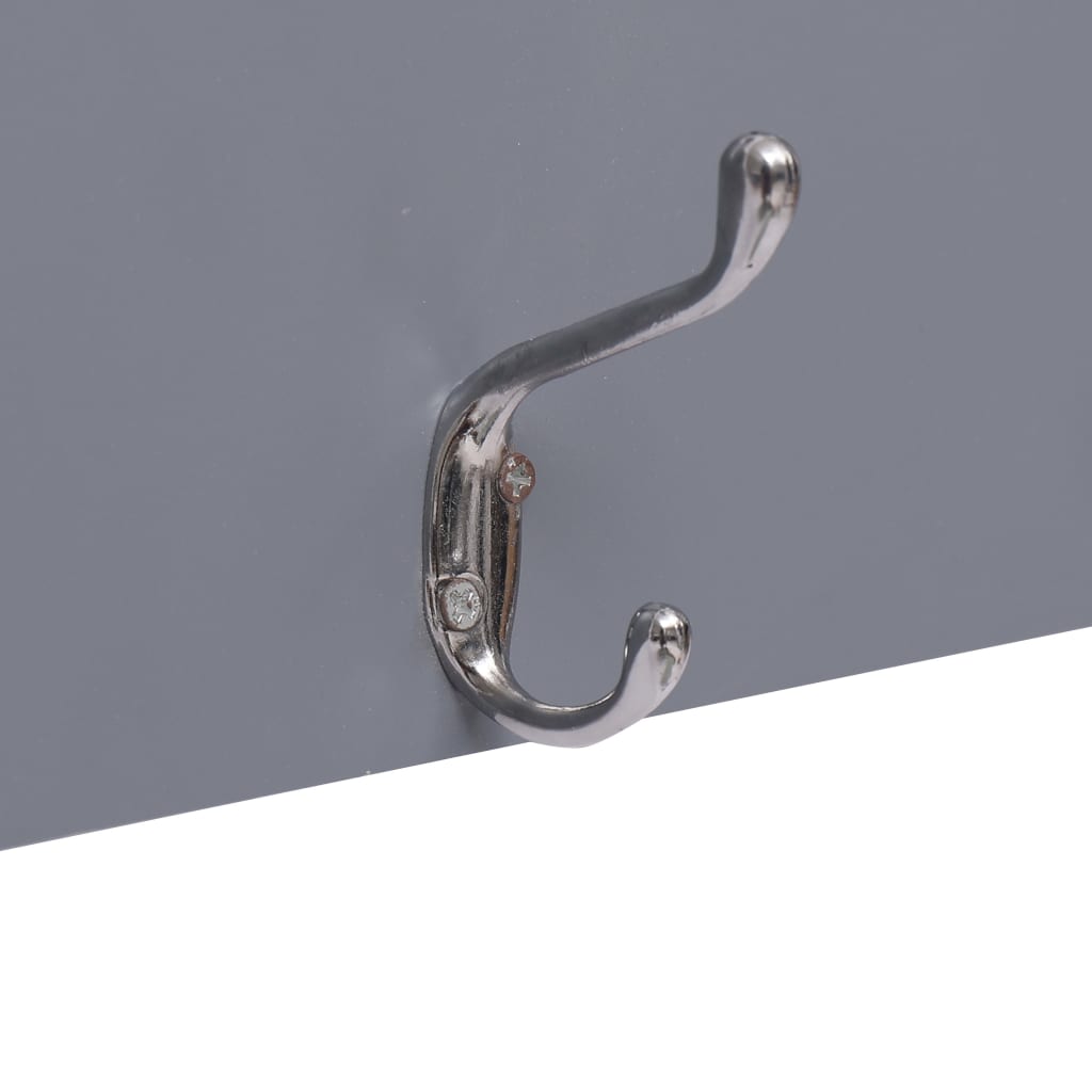 Perchero De Pared Welcome Gris 74x29,5 Cm_3