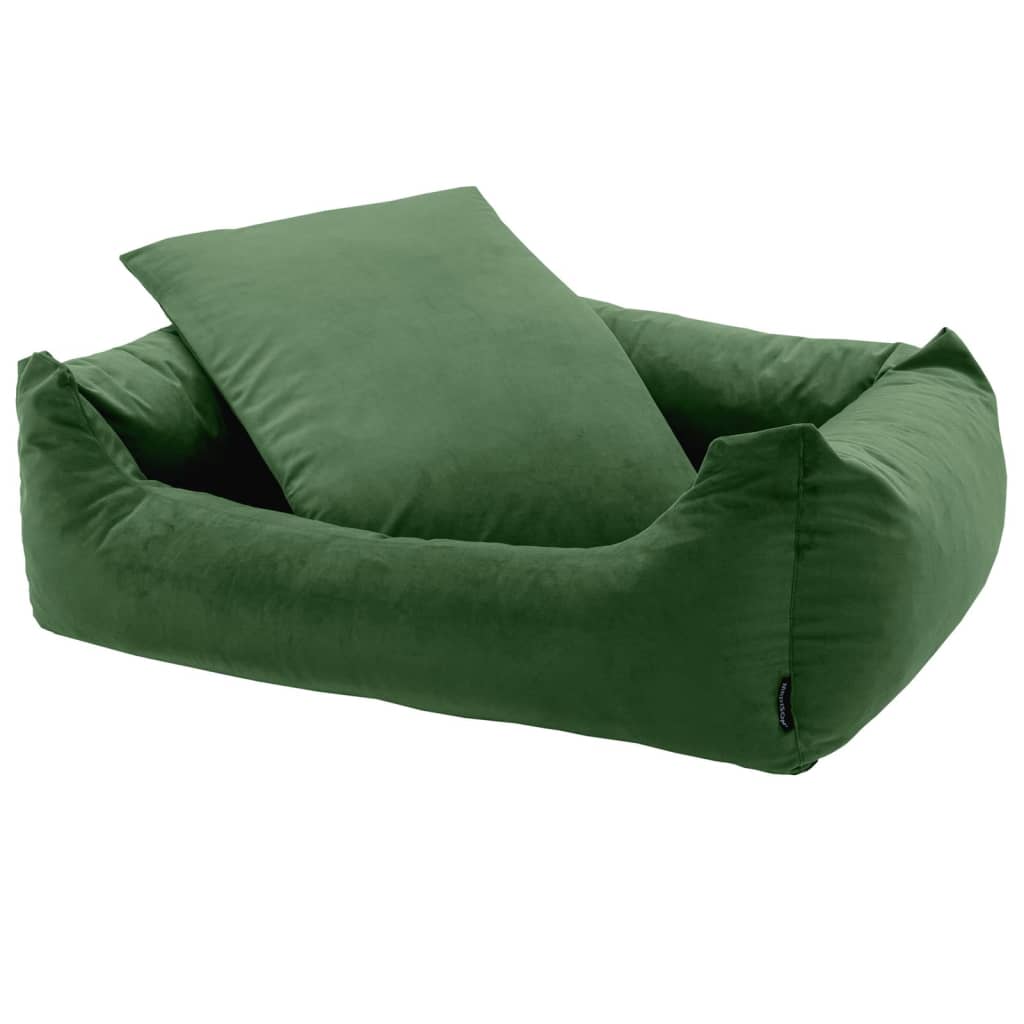Madison Cama Para Perros Velvet Verde 100x80x25 Cm / Vetonek_1