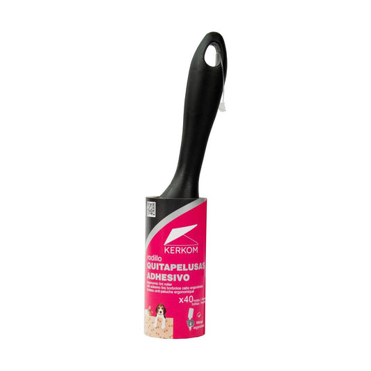 Rodillo ergonómico quitapelusa Kerkom 40 hojas