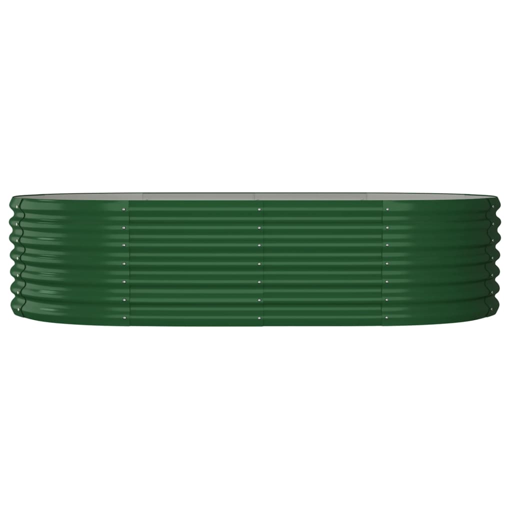 Jardinera Arriate Acero Galvanizado Verde 152x80x36 Cm_2