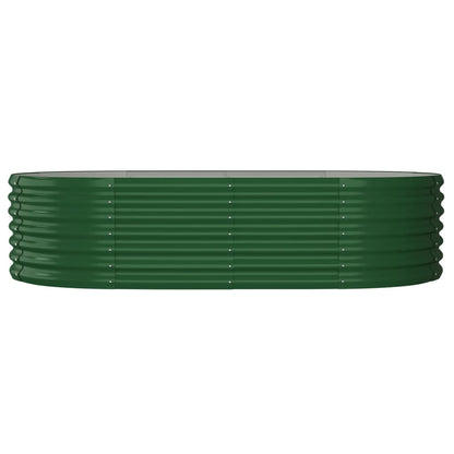 Jardinera Arriate Acero Galvanizado Verde 152x80x36 Cm_2