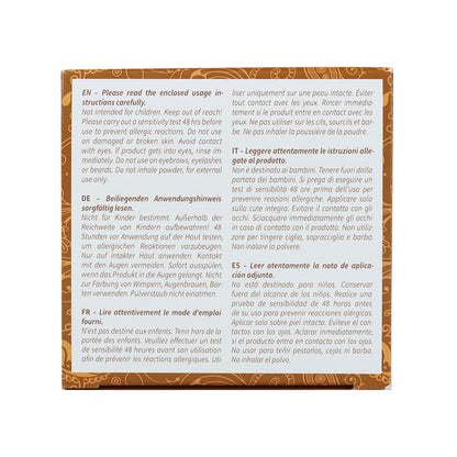 Pack 2X Tinte natural color castaño dorado Khadi 100 g