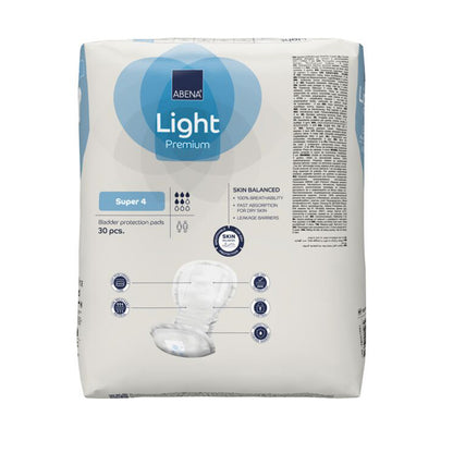 Compresas para la incontinencia Light, Súper ABENA 30 uds
