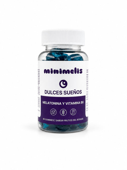 Gominolas Para Mejorar El Sueño Melatonina Sabor Frutos Del Bosque 60 Unidades 1,90 Mg Por Dosis_0