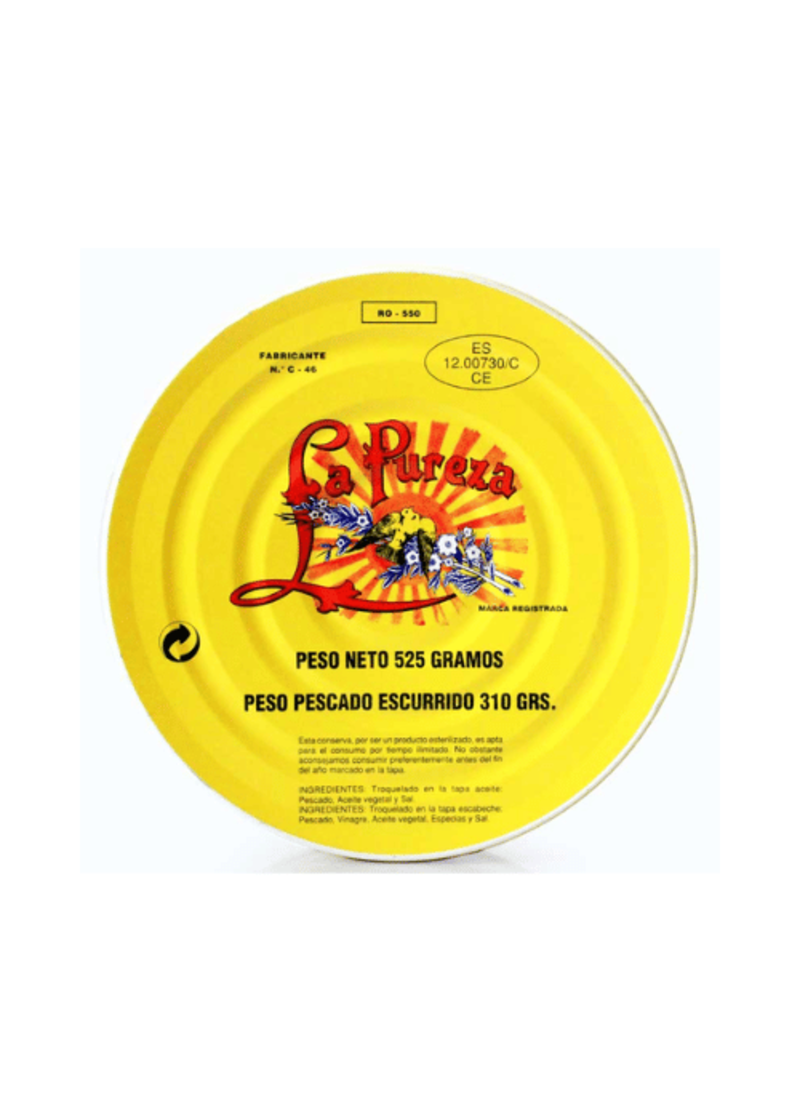 Sardinillas En Aceite De Girasol -525gr - La Pureza_1