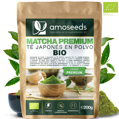 Té Matcha Japonés Premium Bio 200g_0