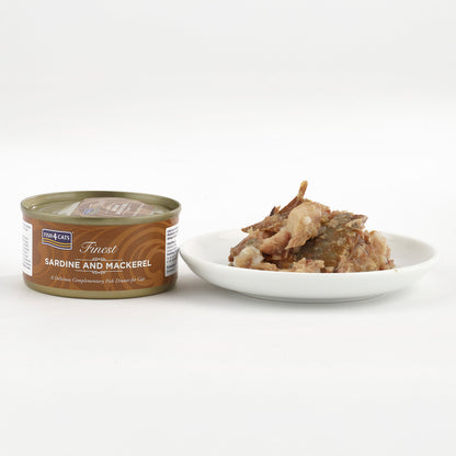 Fish4cats Filete Para Gato – Sardina Con Caballa 70 G (pack De 10)_1