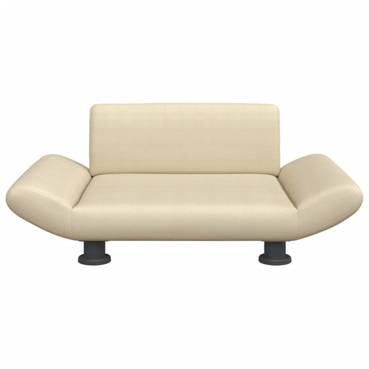 Cama Para Perros De Tela Crema 70x45x28 Cm / Vetonek_0