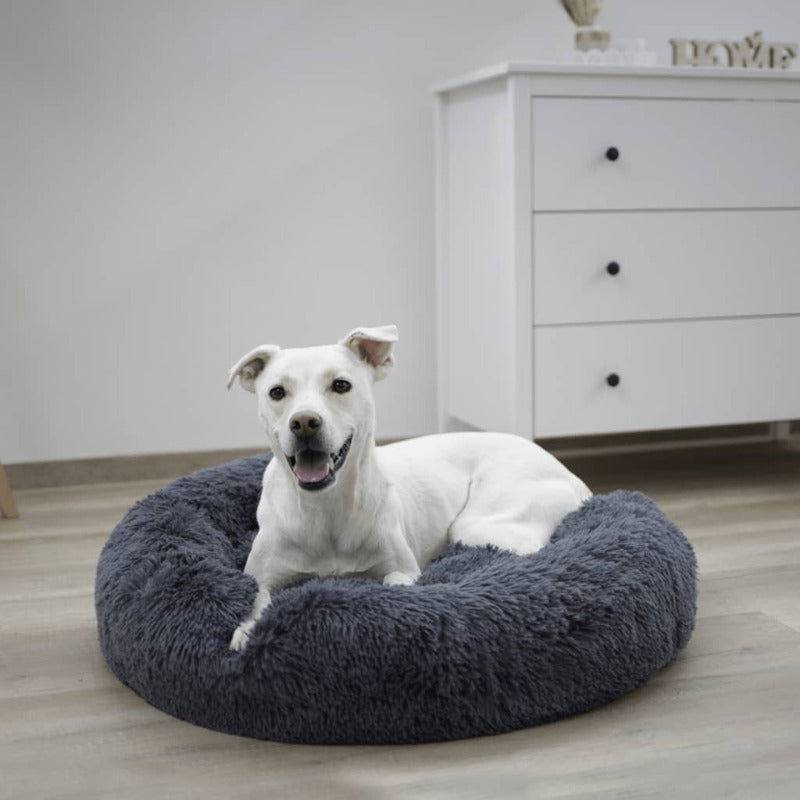 Kerbl Cama Para Perros Suave Fluffy Gris 18 Cm_2