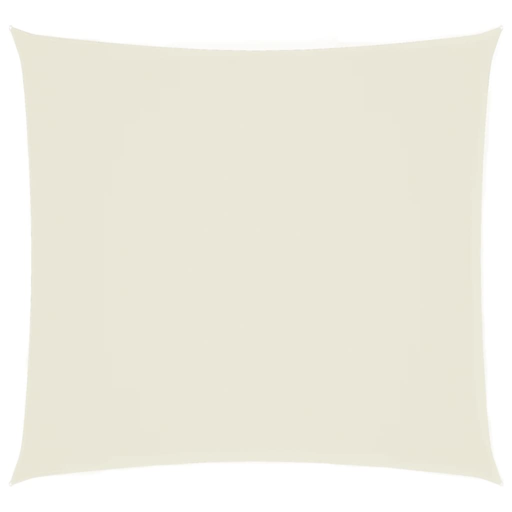 Toldo De Vela Cuadrado Tela Oxford Color Crema 7x7 M_0