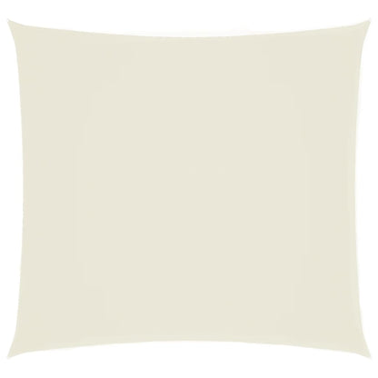 Toldo De Vela Cuadrado Tela Oxford Color Crema 7x7 M_0