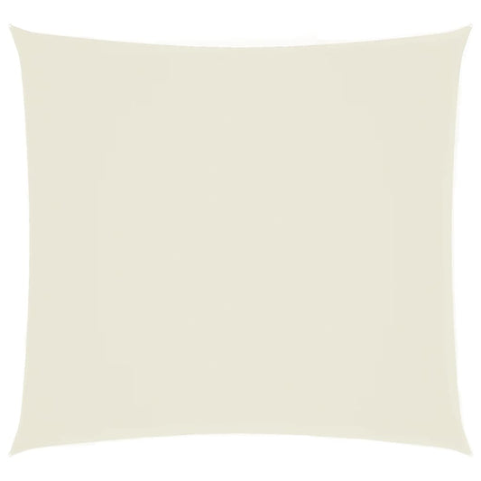 Toldo De Vela Cuadrado Tela Oxford Color Crema 7x7 M_0