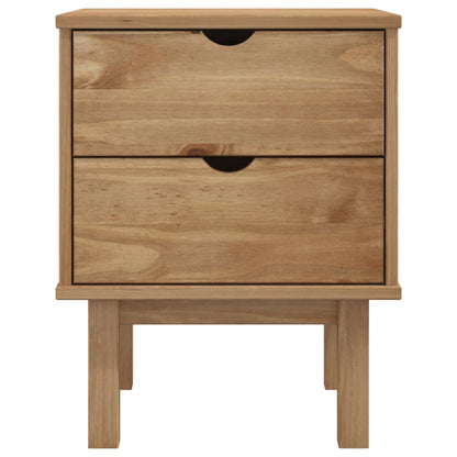 Mesita De Noche Otta Madera Maciza De Pino 45x39x57 Cm_1