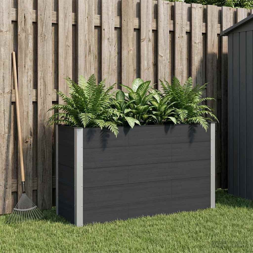 Arriate Elevado Negro 150 X 50 X 91 Cm_1