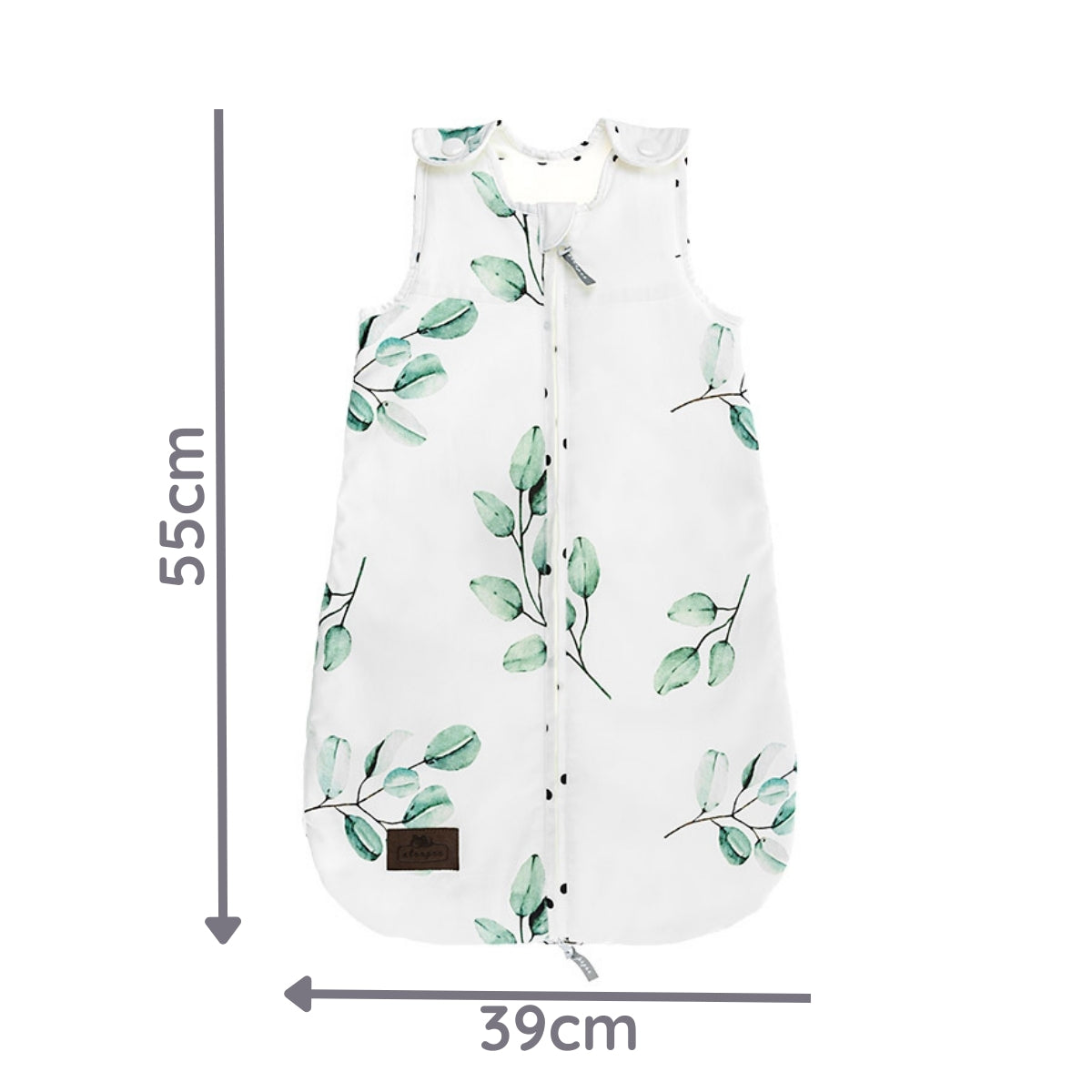 Saco De Dormir Para Bebés Newborn 0-4m Eucalyptus