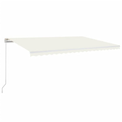 Toldo Retráctil Manual Color Crema 500x300 Cm_0
