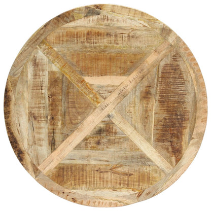 Mesa De Comedor Redonda De Madera Maciza De Mango 120x76 Cm_2
