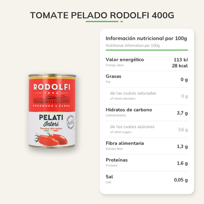 Información nutricional