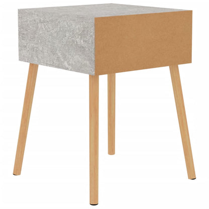Mesitas De Noche 2 Uds Madera De Ingeniería Gris Hormigón_3