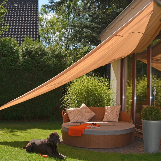 Hi Toldo De Vela Triangular Beige 5x5x5 M_0