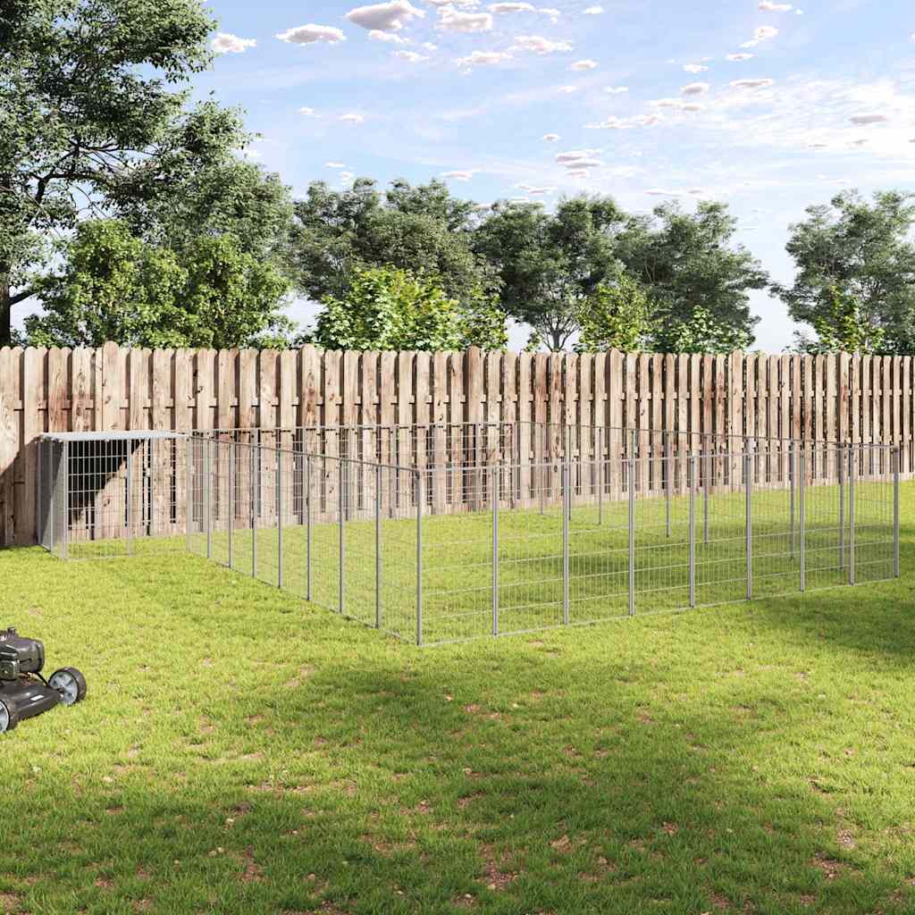 Perrera Plateada 37,51 M² Acero_1