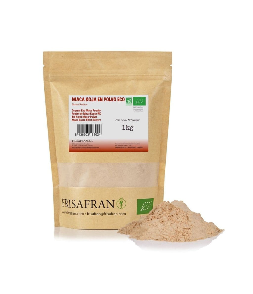 Maca Roja En Polvo Ecológica | Calidad | Frisafran